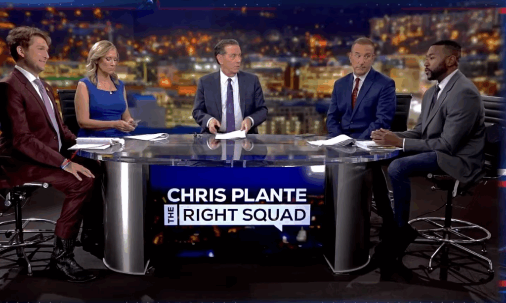 image | Barrett Media A photo of the panel from Chris Plante The Right Squad